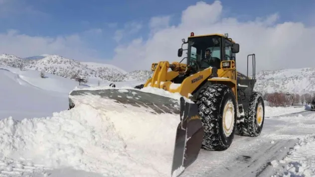 177 köy yolu araç ulaşımına kapandı