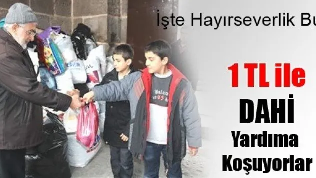 1 TL İle Yardıma Koşuyorlar