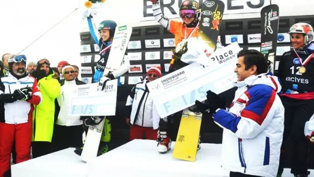 Kristal küre erciyes'te sahibini buldu