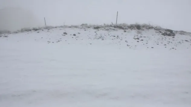 Erciyes'e Mart ayında kar sürprizi