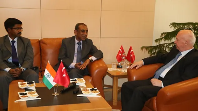 Hindistan Ankara Büyükelçisi'nden Valilik ziyareti