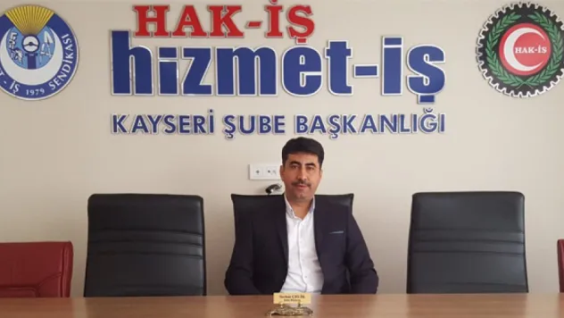 Hizmet-İş'den Kayseri'ye 1 milyon tl'lik proje