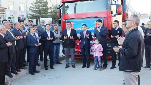 Kadışehri'nden Bayırbucak Türkmenleri'ne yardım