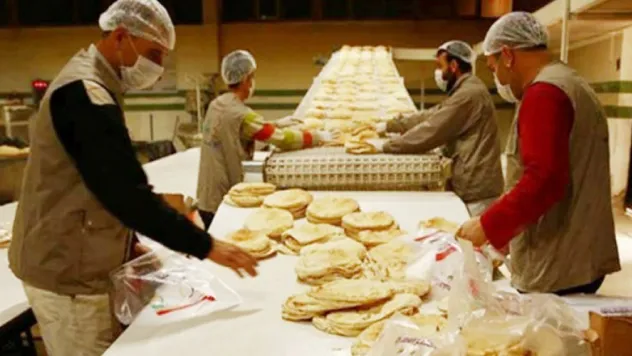 Kayseri İHH Suriye'de fırın kurdu