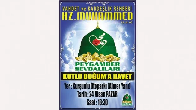 Peygamber sevdalılarından kutlu doğum etkinliği