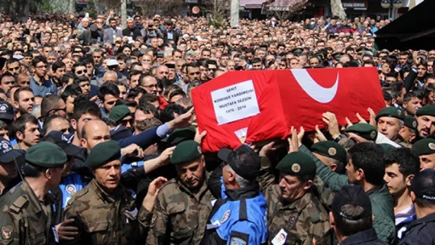 Şehit Baba'ya Son Görev