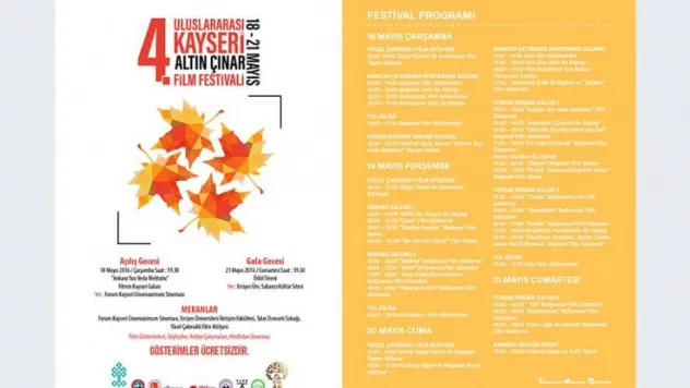 4. Altın Çınar Film Festivali başlıyor