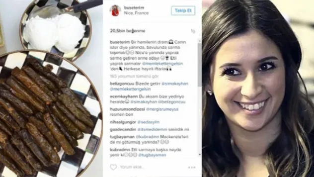 Euro 2016'ya Kayseri yaprak sarması