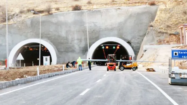 Karahan tüneli'nde araç geçişleri başlıyor