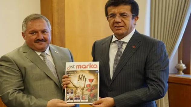 Ekonomi Bakanı Nihat Zeybekci ile görüşme