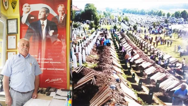 Naşit Eslik Srebrenitsa şehitlerini andı