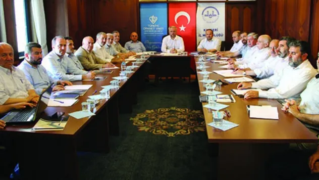 Olağanüstü ilçe müftüleri toplantısı yapıldı
