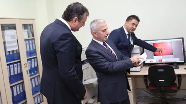 Vali Kamçı'dan Emniyet Müdürlüğü'ne ziyaret