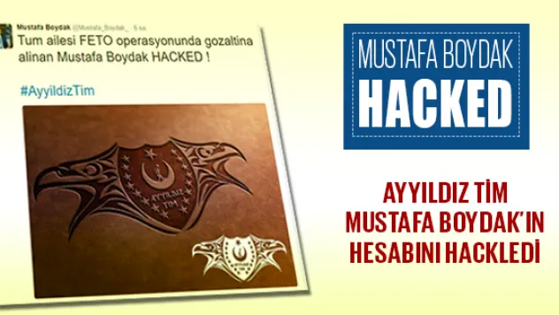 Mustafa Boydak'ın hesabı geri verildi