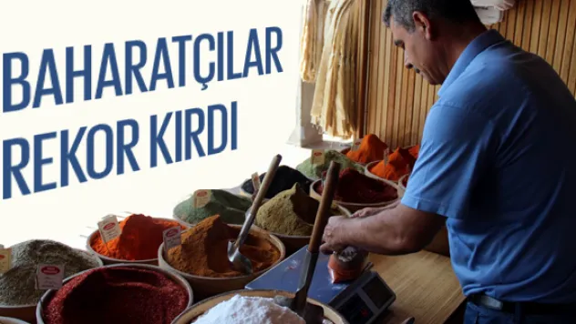 Baharatçılar bu yıl rekor kırdı