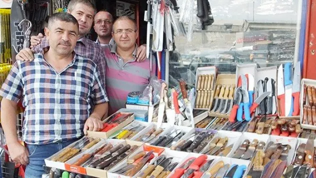 Bıçakçılarda bayram hareketliliği