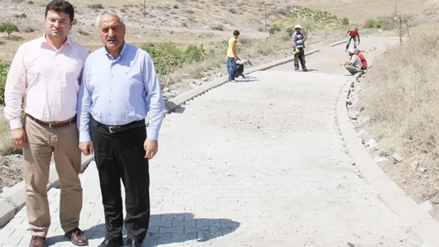 İncesu'da bağlara ulaşmak artık daha kolay!