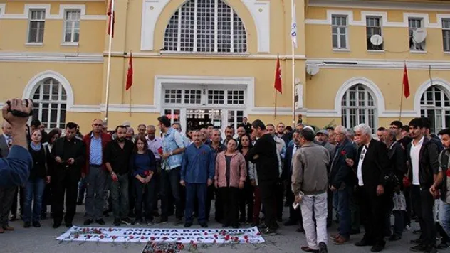 Ankara'daki patlamada ölenler Kayseri'de anıldı