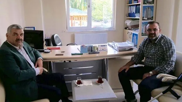 Başkan Çelik'ten Ahmet Kurt'a ziyaret