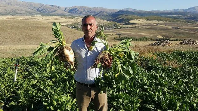 Çiftçilerin üretim azmi işe yaradı