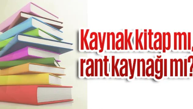 Eğitimde kaynak kitap sorunu