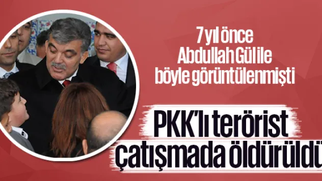 PKK'lı terörist çatışmada öldürüldü