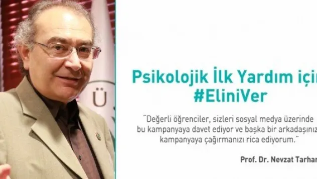 &quotPsikolojik İlk Yardım&quot için #EliniVer!