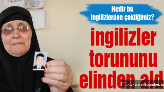 İngilizler torununu elinden aldı