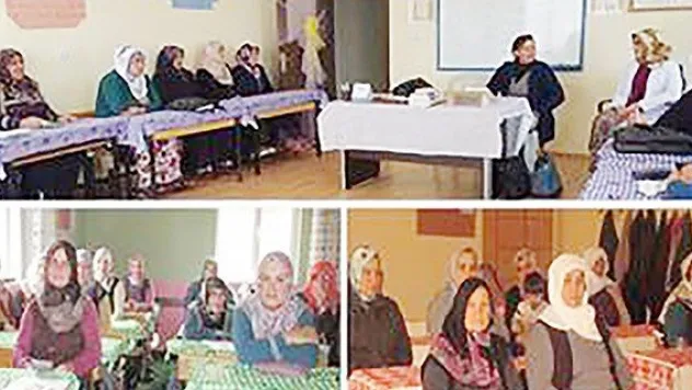 Kadın çiftçi eğitimleri sürüyor