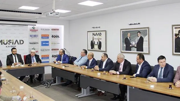 MÜSİAD Hollanda heyeti Kayseri'de temaslarda bulundu