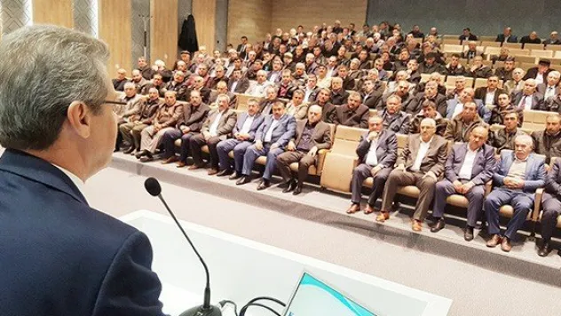 Kayseri Şeker çiftçi meclisi toplandı