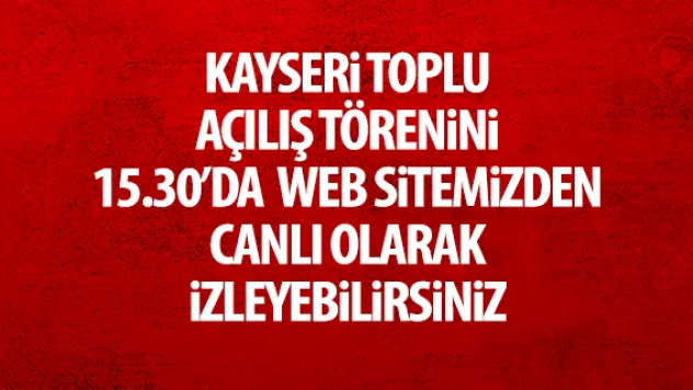 CUMHURBAŞKANI KONUŞUYOR-Canlı Yayın