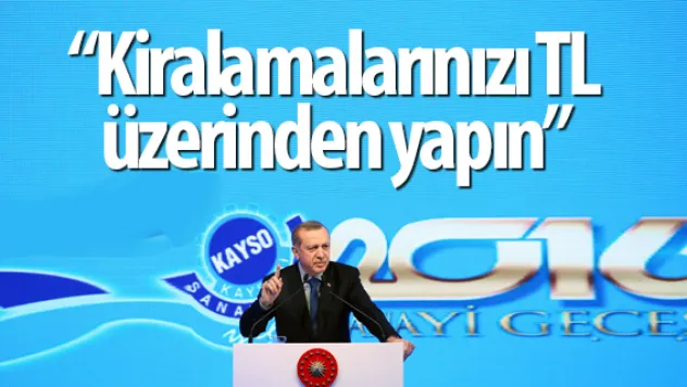 Kiralamalarınızı TL üzerinden yapın