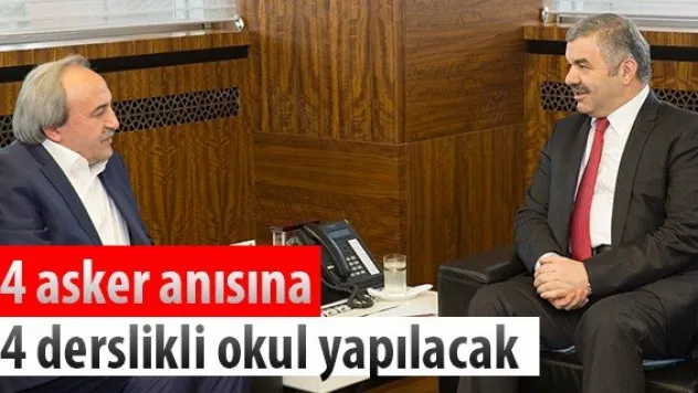 14 asker anısına 14 derslikli okul yapılacak