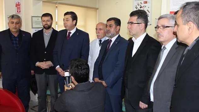 AK Parti Teşkilatından Kızılay'a kan desteği