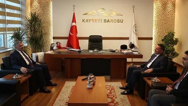 Başkan Çelikten Baro ziyareti
