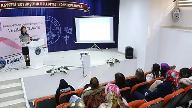 Büyükşehir'de sağlık seminerleri sürüyor