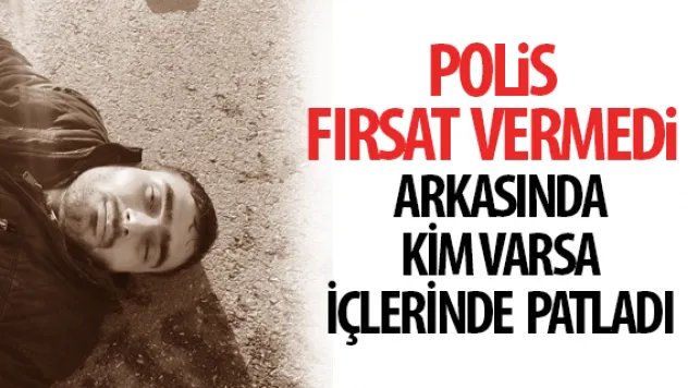 Canlı bomba öldürüldü...