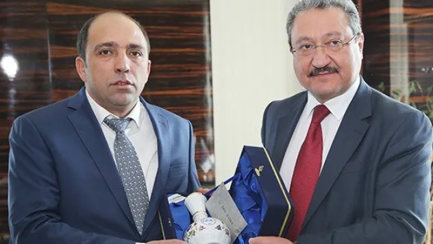 Rektör Güven, hayırseverleri ziyaret etti