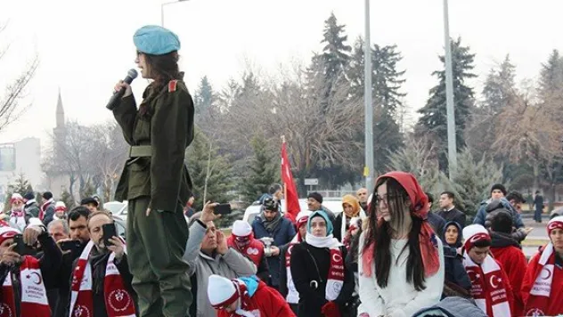 Sarıkamış töreninde şehitler anıldı
