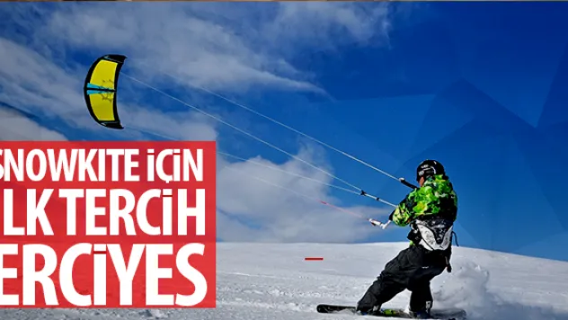 SNOWKITE İÇİN İLK TERCİH ERCİYES