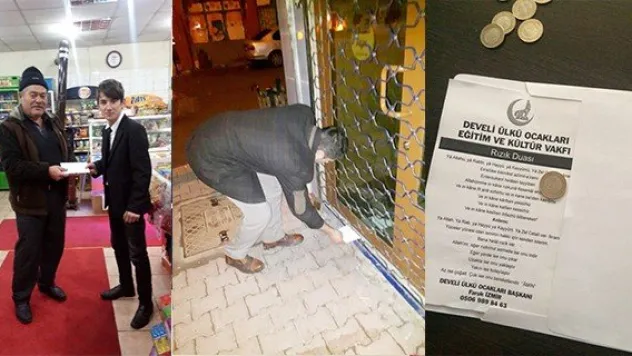 Yeni yılın siftahı Ülkü Ocakları'ndan