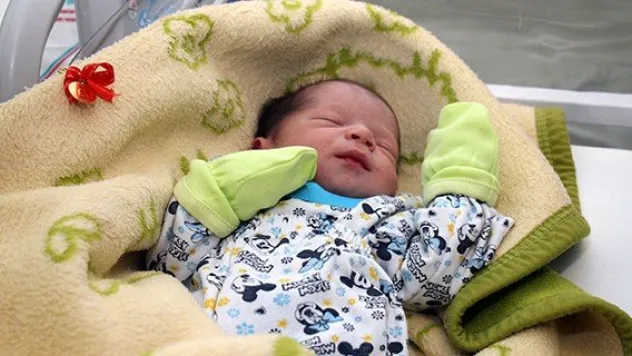 Yılın son bebeği &quotÖmer Halis&quot