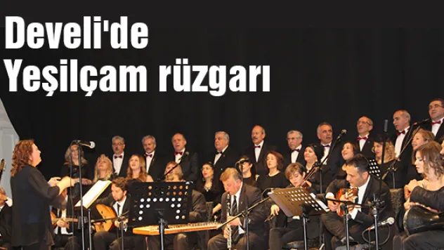 Develi'de Yeşilçam rüzgarı