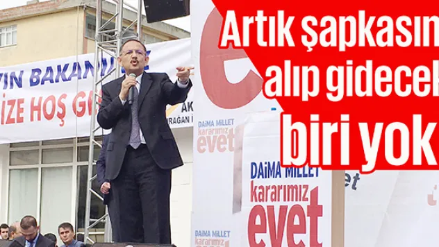 Artık şapkasını alıp gidecek biri yok!