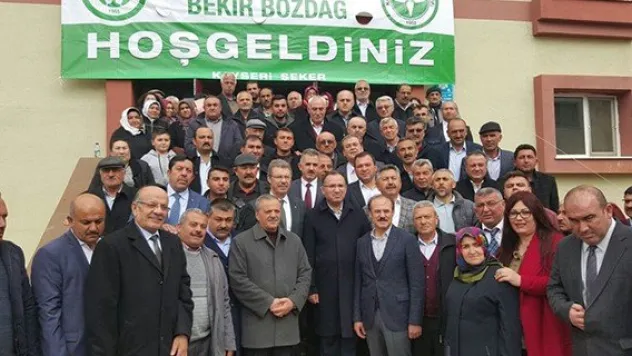 Bakan Bekir Bozdağ Boğazlıyan çiftçi eğitim seminerine katıldı