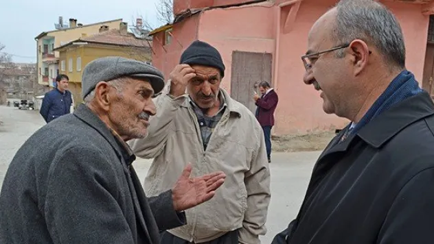 Başkan Gülcüoğlu vatandaşlarla buluşmaya devam ediyor