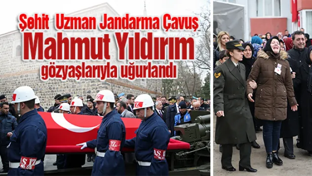 Kayserili Şehit Mahmut Yıldırım gözyaşlarıyla uğurlandı