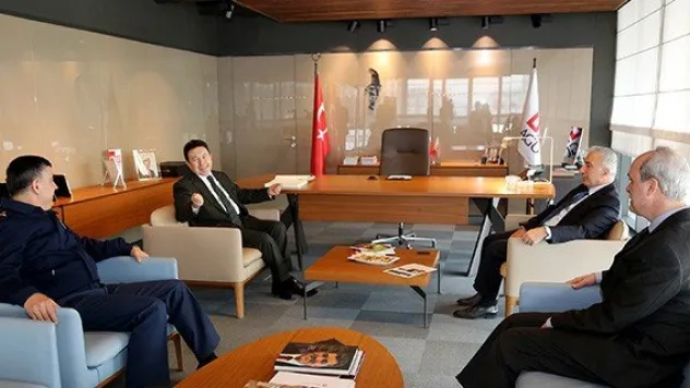 Vali Kamçı ve Garnizon Komutanı Teke'den ziyaret