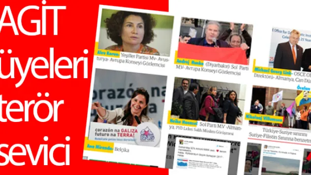 AGİT üyeleri terör sevici